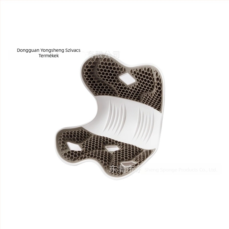 Memóriahabos párna terhességhez és szoptatáshoz — ergonikus testtartás támogatás, modern egyszerű stílus