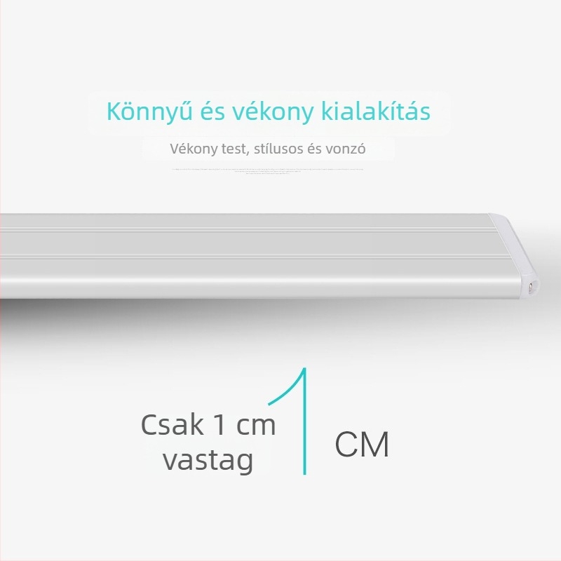 Ultra vékony LED akváriumi lámpa vízi növényekhez, kihúzható klipszes lámpatest