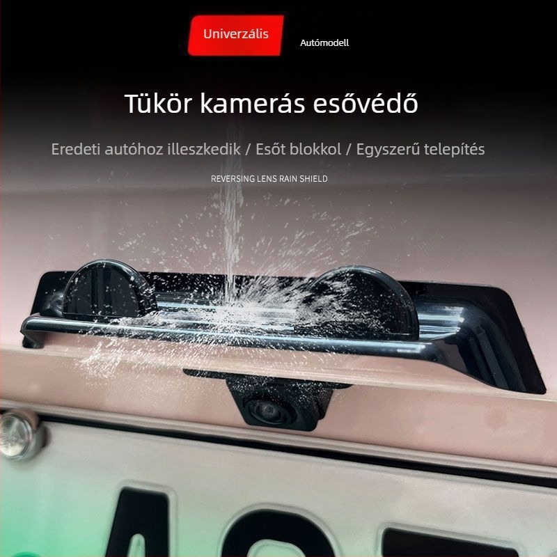 Esővédő pajzs a külső visszapillantó tükörhöz – dekoratív védőlemez