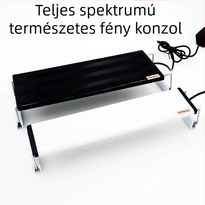 Quanlong LED akváriumi világítás állvánnyal és klipszes tartóval vízi növényekhez
