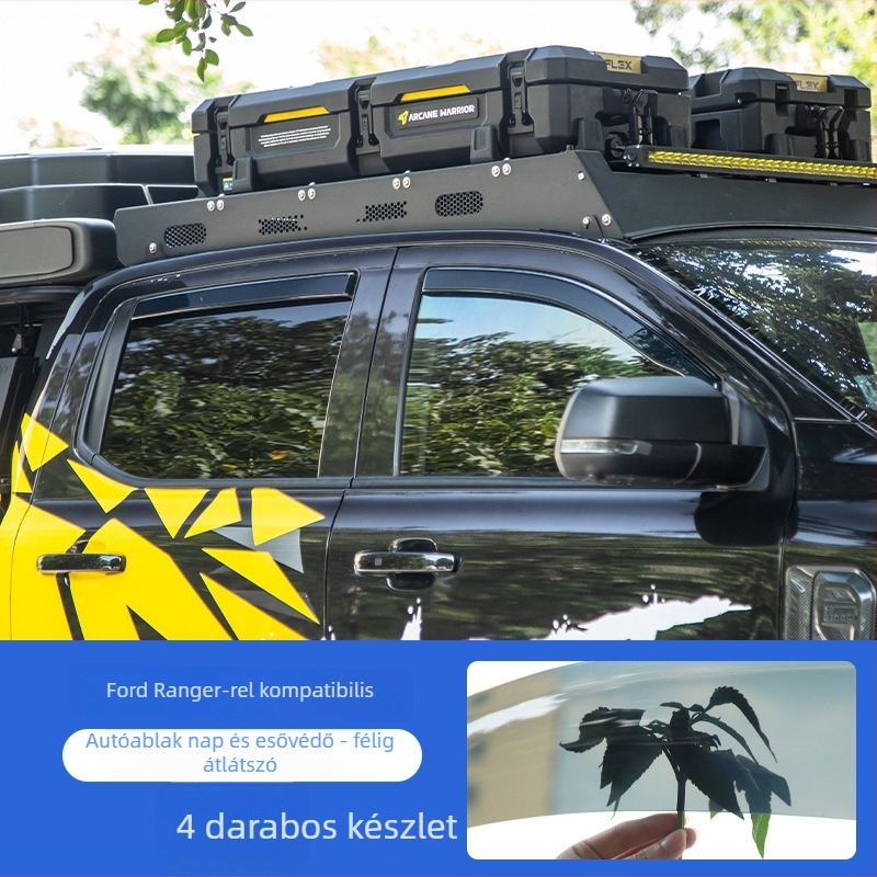 Ford Ranger Beépített Esővédő, Négyajtós, Nincs Szélzaj, Automata, 2023–2025