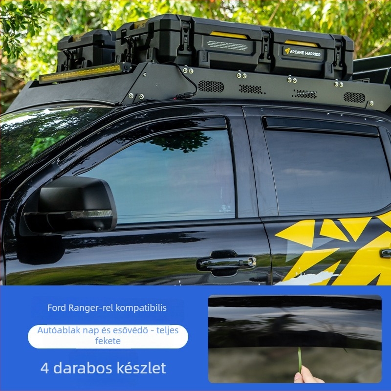 Ford Ranger Beépített Esővédő, Négyajtós, Nincs Szélzaj, Automata, 2023–2025