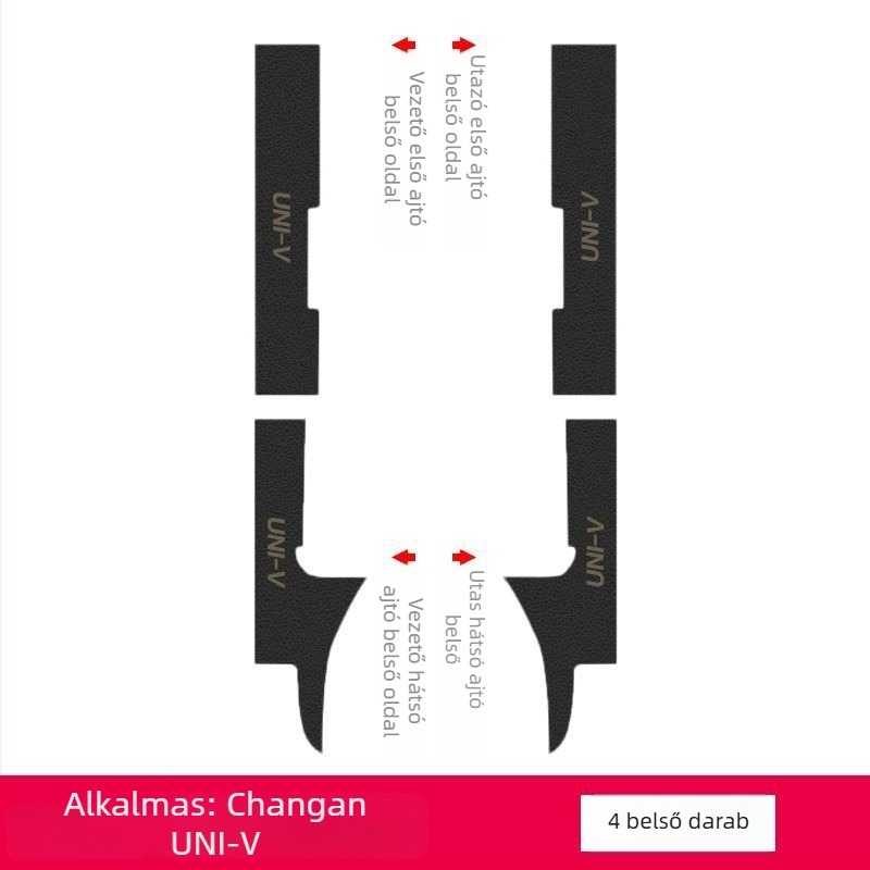 Autóajtó küszöb – csúszásmentes és ütközésvédő védelem, Mingyu, cikkszám pl661760619816, anyag: Other