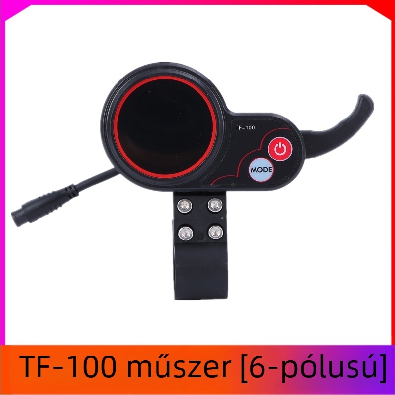 Elektromos robogó gázkar TF100 modell, 46-pins eszköz, 36V/48V kompatibilis