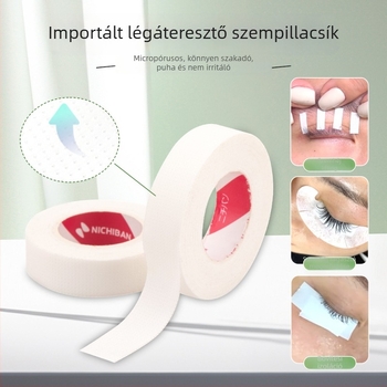 Yuetang márkával ellátott szempilla hosszabbítás alap kiegészítő készlet – lélegző szempillaszalag, spirál kefével, szalonok számára