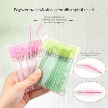 Yuetang márkával ellátott szempilla hosszabbítás alap kiegészítő készlet – lélegző szempillaszalag, spirál kefével, szalonok számára
