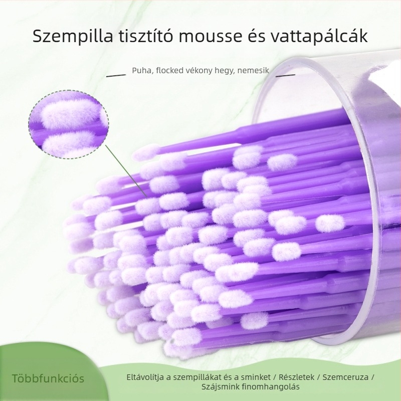 Yuetang márkával ellátott szempilla hosszabbítás alap kiegészítő készlet – lélegző szempillaszalag, spirál kefével, szalonok számára