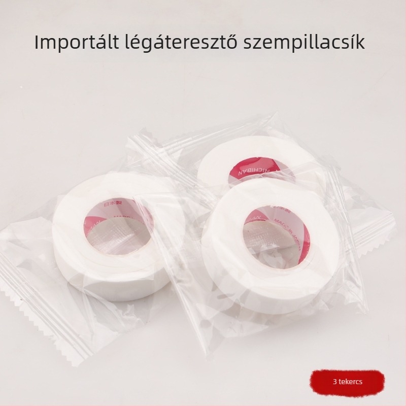 Yuetang márkával ellátott szempilla hosszabbítás alap kiegészítő készlet – lélegző szempillaszalag, spirál kefével, szalonok számára