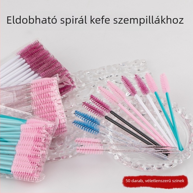 Yuetang márkával ellátott szempilla hosszabbítás alap kiegészítő készlet – lélegző szempillaszalag, spirál kefével, szalonok számára