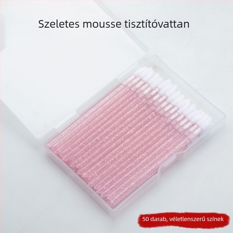 Yuetang márkával ellátott szempilla hosszabbítás alap kiegészítő készlet – lélegző szempillaszalag, spirál kefével, szalonok számára