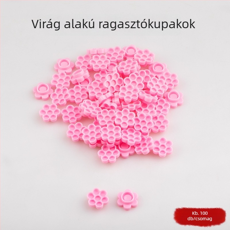 Yuetang márkával ellátott szempilla hosszabbítás alap kiegészítő készlet – lélegző szempillaszalag, spirál kefével, szalonok számára