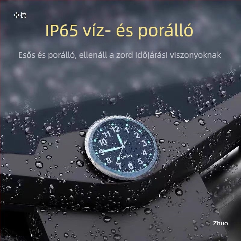 Elektromos jármű időórája állítható szögű kijelzővel, vízálló műszerfal óra