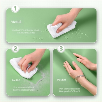RETENG Háttérpanel termékfotózáshoz | PVC anyag | Tömeg 0,65 kg | Termékfotózáshoz alkalmas