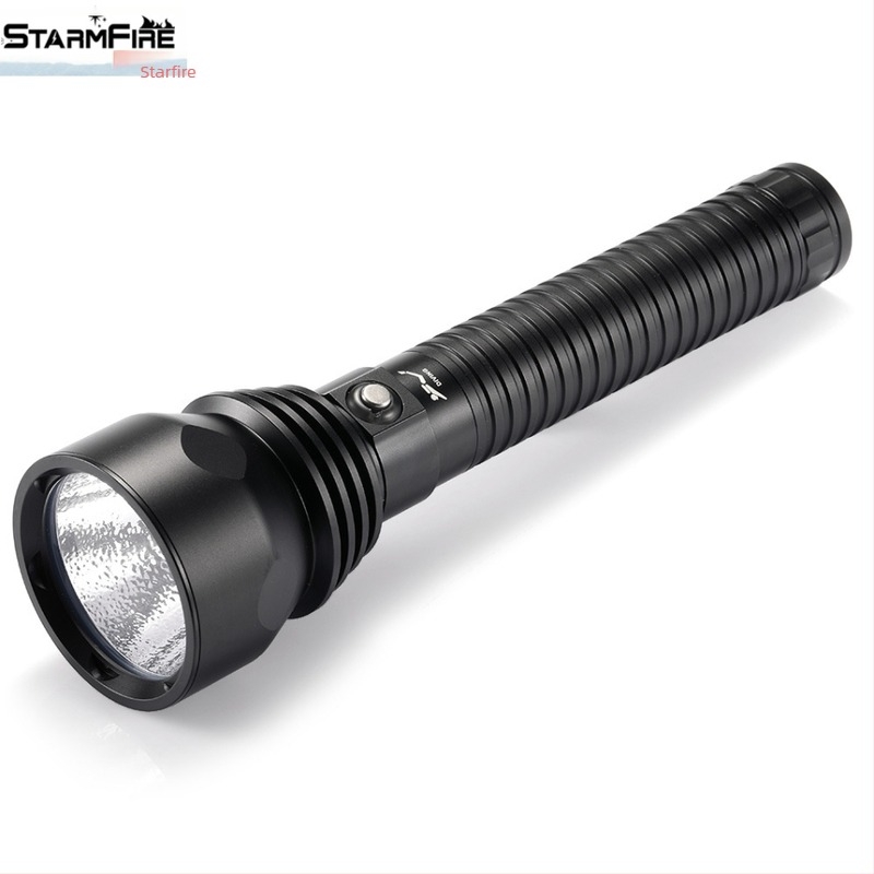Búvárlámpa alumínium ötvözetből, 50W LED, 100–200 m fénysugár, testreszabás elérhető