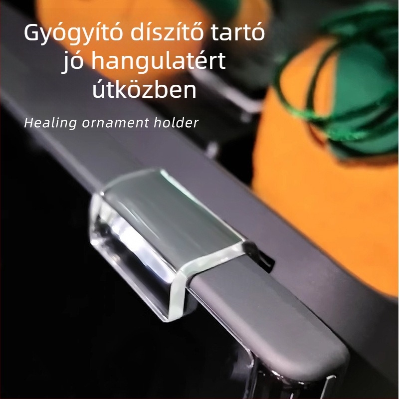 Tesla középkonzol kijelzőtartó – műanyag, egyszerű stílus, dekoratív funkció, érdekes megjelenés