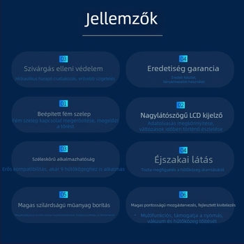 Flyover VMG-1-S-L Digitális nyomásmérő autóklímához – hűtőközeg