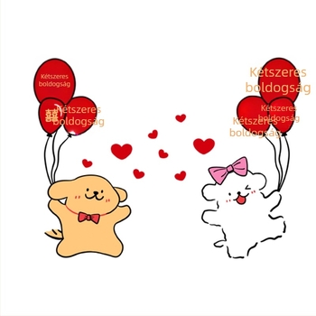 Esküvői dekor nemszőtt anyagból – Boldogság szó jel ajtókhoz és ablakokhoz, ruhásszekrény dekoráció; Anyag: nem-szőtt textil; Import: Nem; Márka: Egyéb; Kategória: Boldogság szó