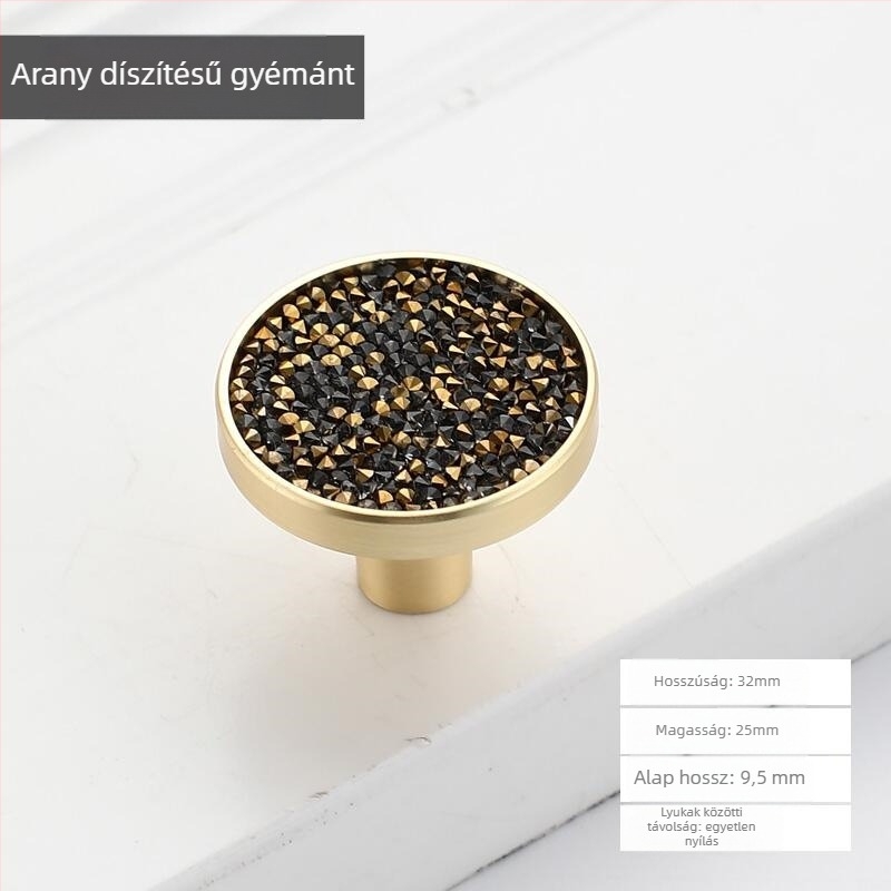Shell Stone fogantyú 6901 — cink ötvözet, öntvény, modern minimális stílus, kör alakú, egylyukú, szekrényhez és fiókokhoz