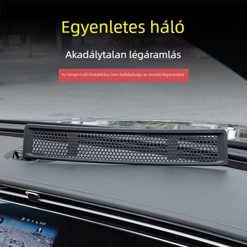 Mercedes-Benz E300L műszerfal légkivezetőinek porvédő fedél – E-osztály, C-osztály és GLC300L/C260L belső autóalkatrész