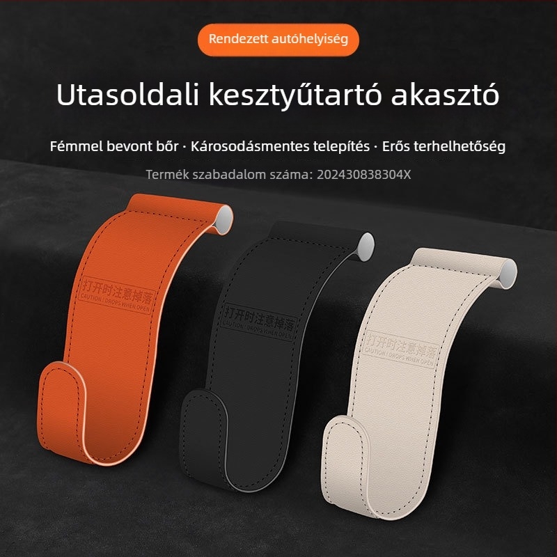 PU bőr belső autóhorog, Modell 637, Márka M ge, Testreszabható