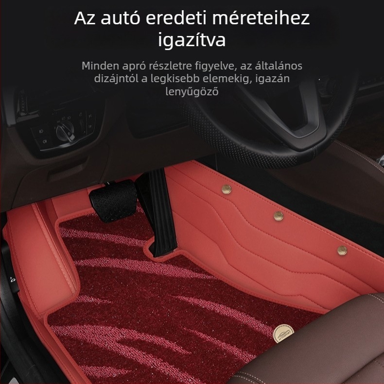 Yacht bőrből készült autó-matracok dedikált autókhoz — vastított, dupla csatolású, szennyeződésálló