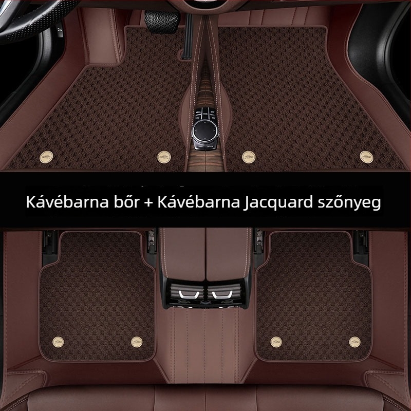 Yacht bőrből készült autó-matracok dedikált autókhoz — vastított, dupla csatolású, szennyeződésálló