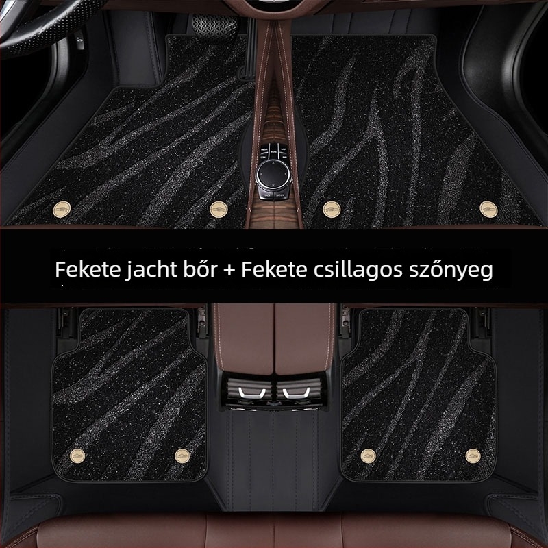 Yacht bőrből készült autó-matracok dedikált autókhoz — vastított, dupla csatolású, szennyeződésálló
