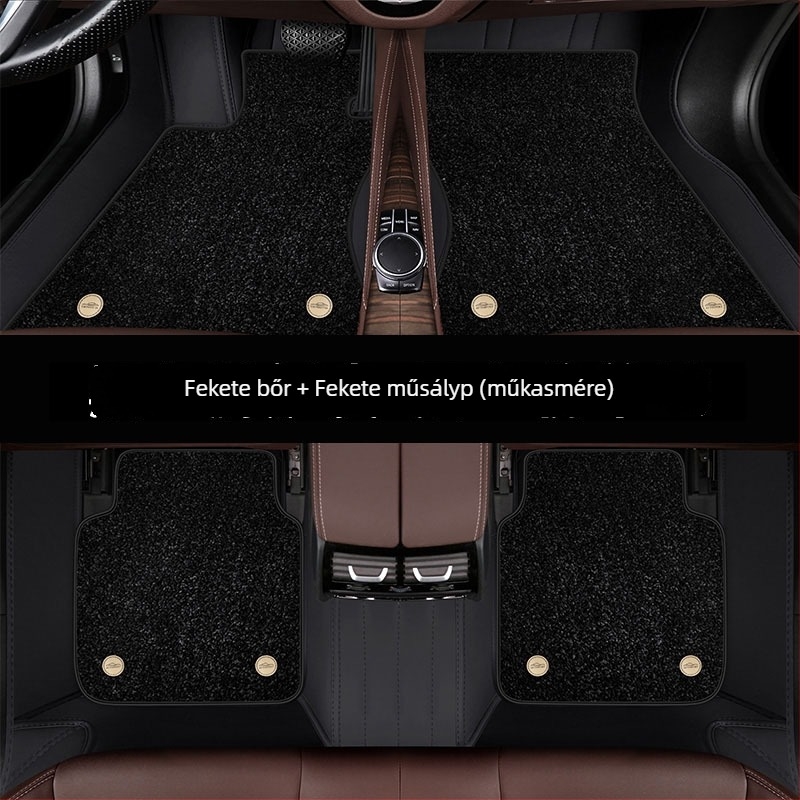 Yacht bőrből készült autó-matracok dedikált autókhoz — vastított, dupla csatolású, szennyeződésálló