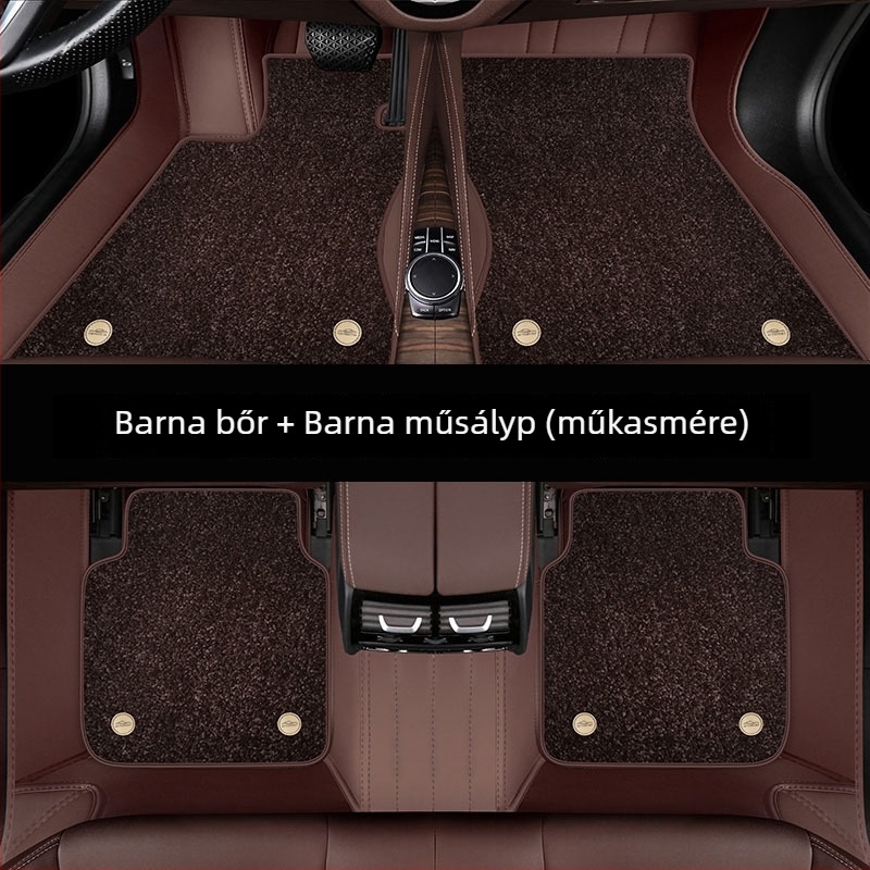 Yacht bőrből készült autó-matracok dedikált autókhoz — vastított, dupla csatolású, szennyeződésálló