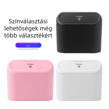 Qiwang Autó belső függő szemetes, 1L, műanyag, vízálló, tartós