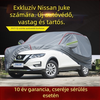 Nissan X-Trail autófedél - Oxford anyag, erős, esőálló, UV-védelem, hőszigetelés, teljes lefedés