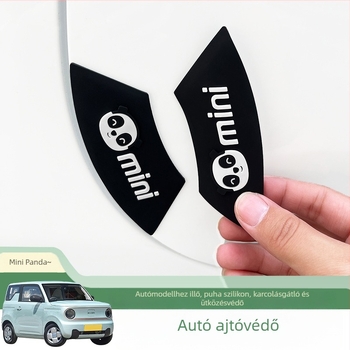 Geely Panda Mini-hez illeszkedő szilikon oldalsó ajtóvédő csík – autó módosítási kiegészítő, anyag: szilikon