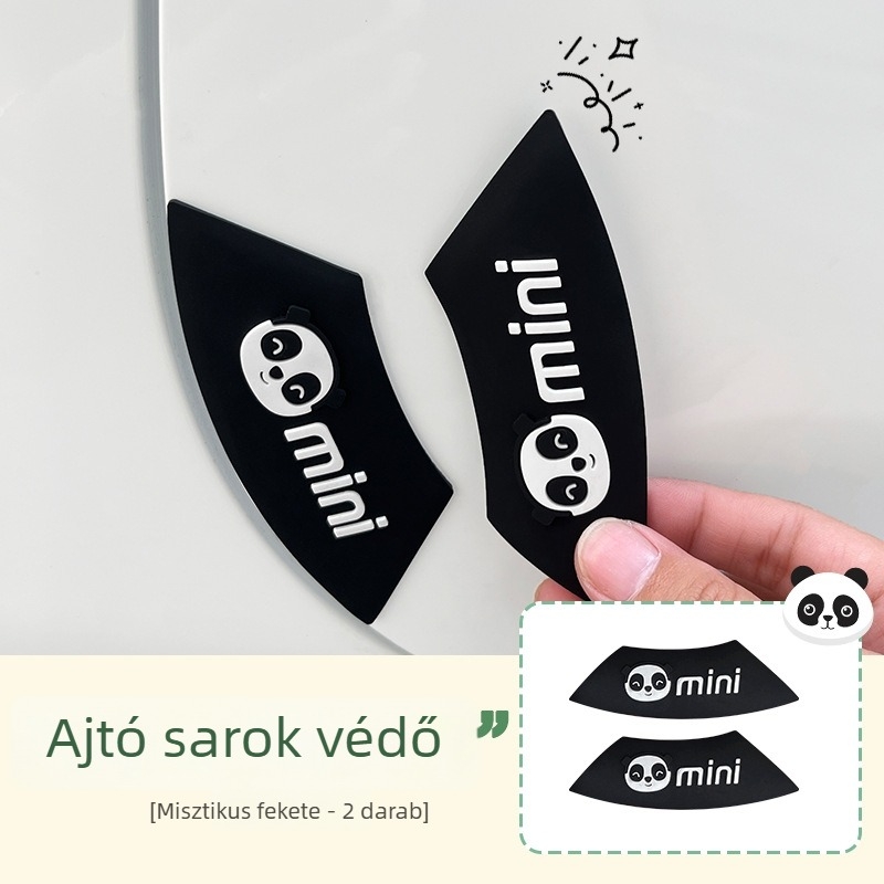 Geely Panda Mini-hez illeszkedő szilikon oldalsó ajtóvédő csík – autó módosítási kiegészítő, anyag: szilikon