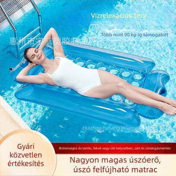 Felfújható úszógyűrű felnőtteknek és gyerekeknek – vastag PVC, környezetbarát anyag, nagy felhajtóerő