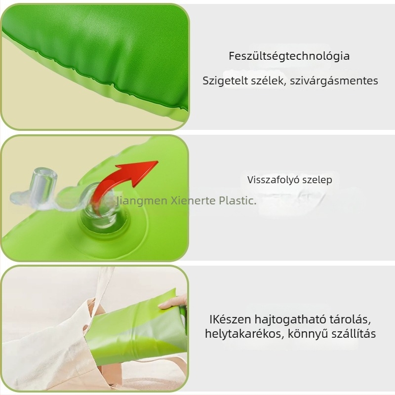 Felfújható PVC-ből készült pod alakú úszó matrac medencéhez – napozó, környezetbarát anyag, felnőtt és gyerek modell