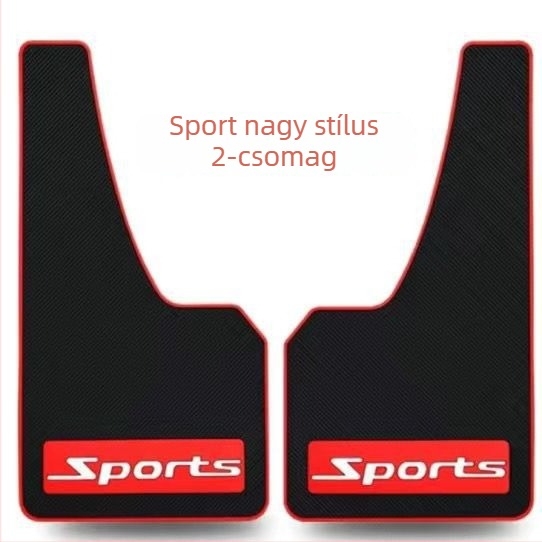 Puha gumi anyagú sárvédő autókhoz, SUV-khoz és pickupokhoz – védelem a sár és víz ellen