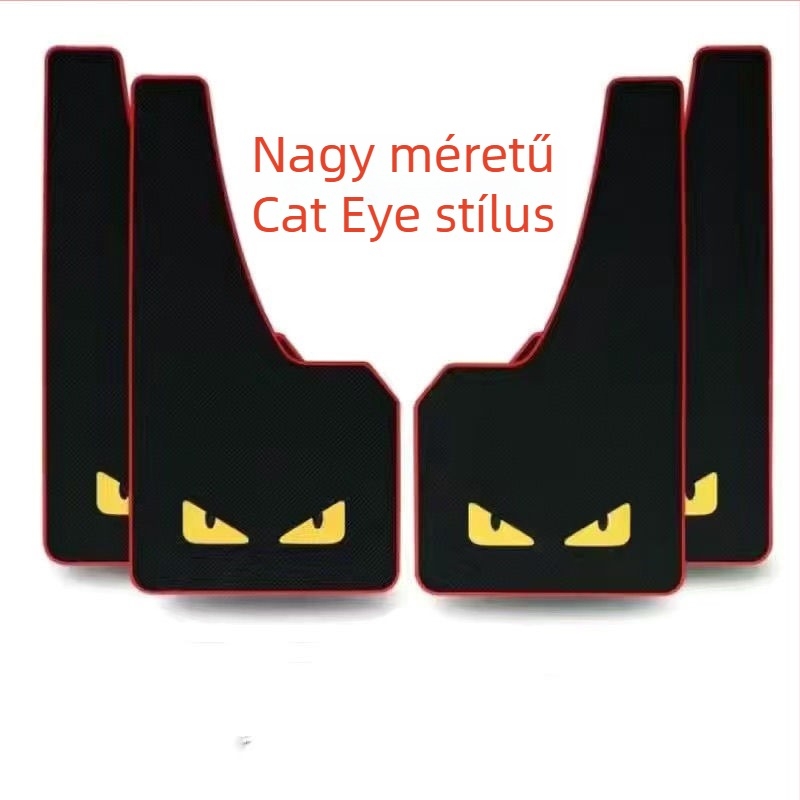 Puha gumi anyagú sárvédő autókhoz, SUV-khoz és pickupokhoz – védelem a sár és víz ellen