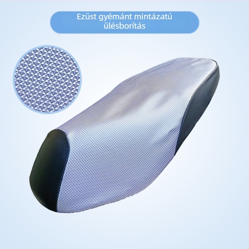 Elektromos jármű ülésvédő hűtő párnával, műbőr, töltet nélkül, Moshuntong márka, egész éves használatra