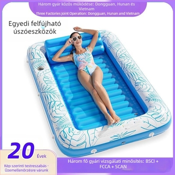 Felfújható medence-lounge | Környezetbarát PVC | Egyedi tervezés (Termékkód: 1; Márka: a terveinek megfelelően testreszabott; Kategória: Egyéb)