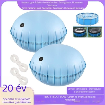 Medencés úszópárna, vastag PVC, fagyálló, testreszabható, termékkód js-088