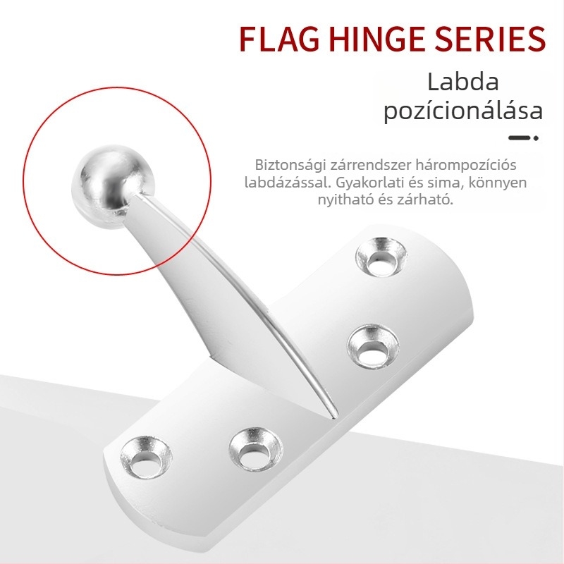 Ajtó anti-lop zárszerkezet cink ötvözetből – Szállodai ajtó, Yuli márka, Modern minimalist stílus