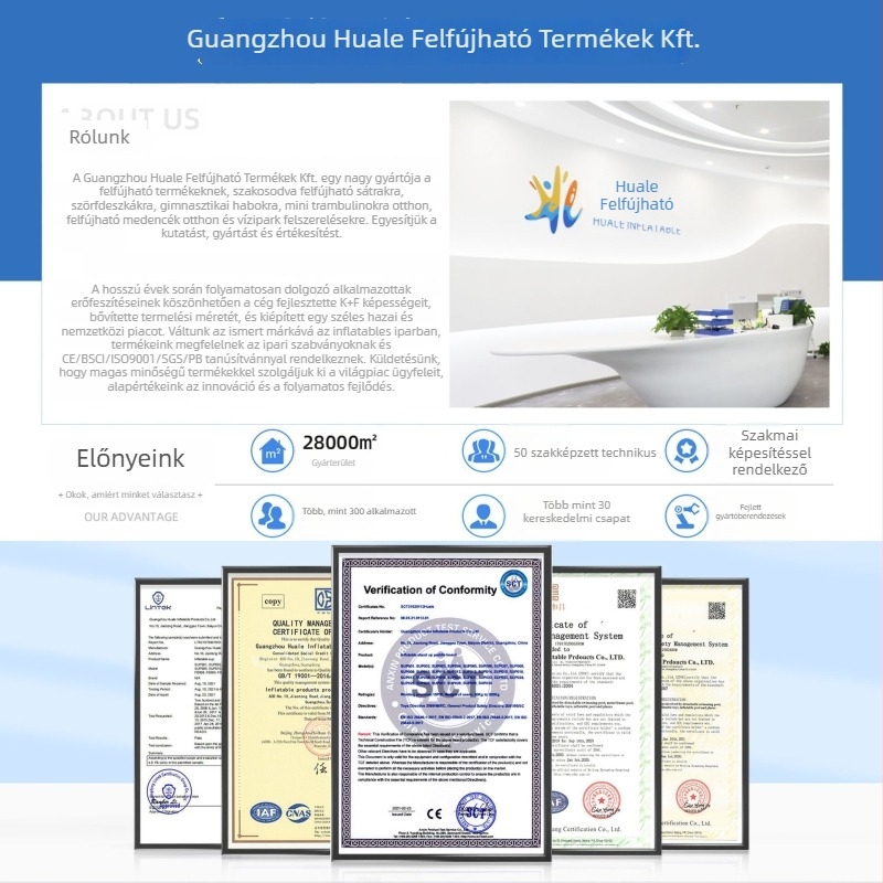 Felfújható csiszolt felületű tornaszőnyeg - csiszolt anyag, PVC felület, ütéscsillapítás, jóga és taekwondo