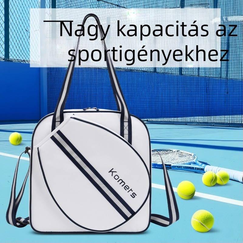 Tenisz- és tollaslabda táska — Poliészter, Nagy kapacitás, Hordozható — Modell K372#