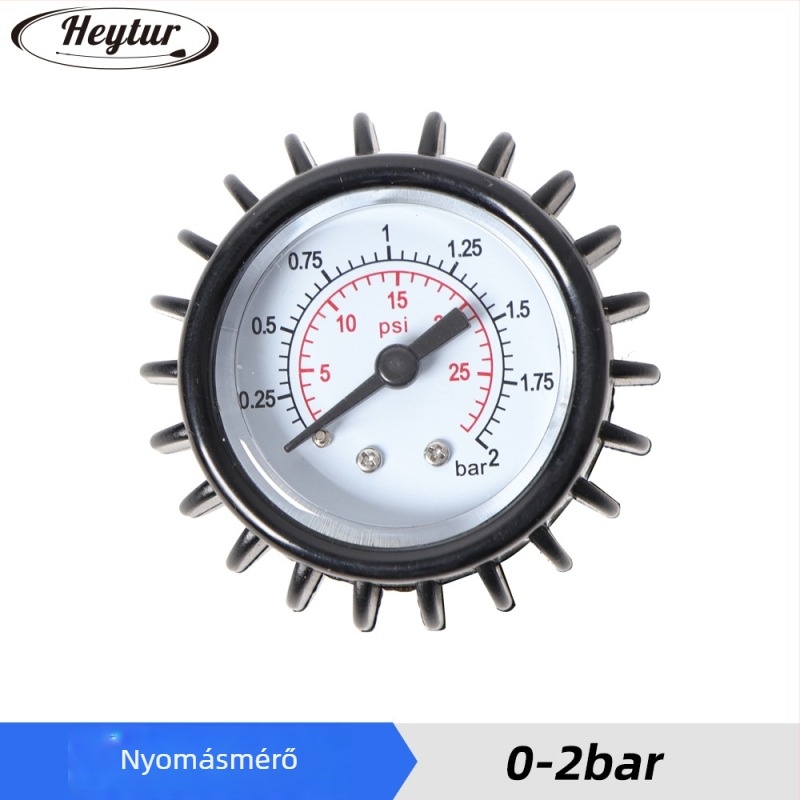 Felfújható hajó, kajak és SUP pumpa 30 PSI nyomásmérővel - nagy nyomású kézi pumpa