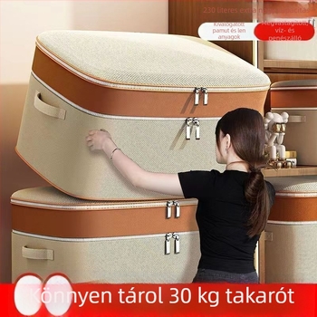 Összecsukható, vízálló ruhatartó doboz, extra nagy gardrób méretű tároló diákszálláshoz