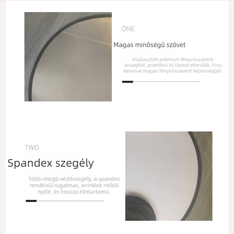 Ochre Öt az egyben reflexor termékfotózáshoz, hordozható ovális reflexor magas minőségű fényvisszaverő anyaggal, alkalmas termékfotózáshoz, súly 1 kg