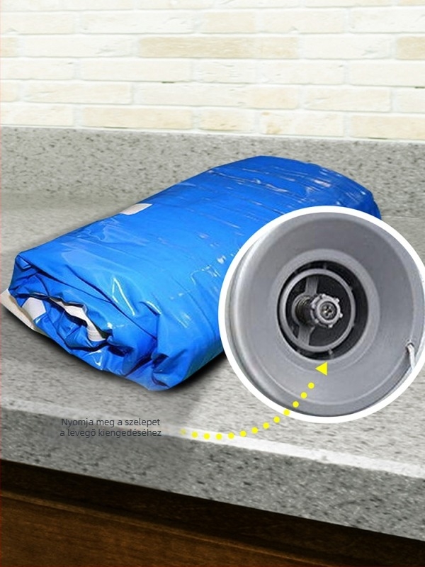 Felfújható vizes jóga matrac, tornapad, megerősített felületanyaggal általános edzéshez