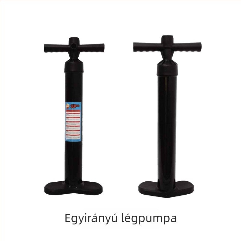 Kétirányú nagy nyomású kézi pumpa felfújható SUP-hoz, kajakhoz, jóga matracokhoz és szörfdeszkákhoz — hordozható