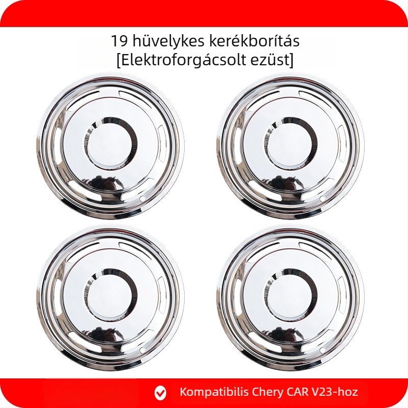 Chery iCAR V23 kerékagyfedél, kompatibil 19” és 21” kerékmérethez, ABS+PC anyag, Termékszám 25V23-19/21”