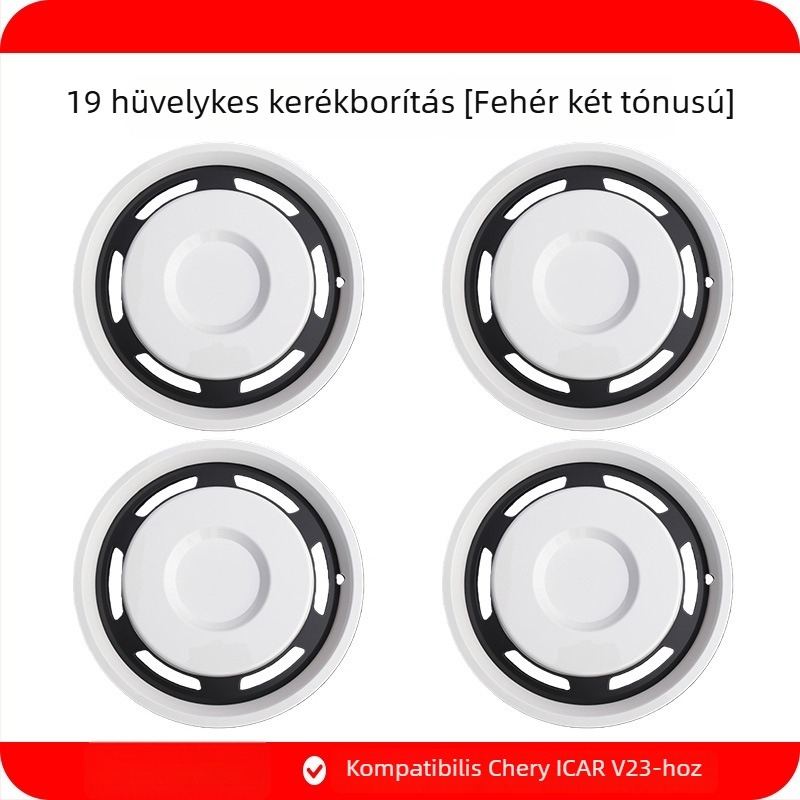Chery iCAR V23 kerékagyfedél, kompatibil 19” és 21” kerékmérethez, ABS+PC anyag, Termékszám 25V23-19/21”